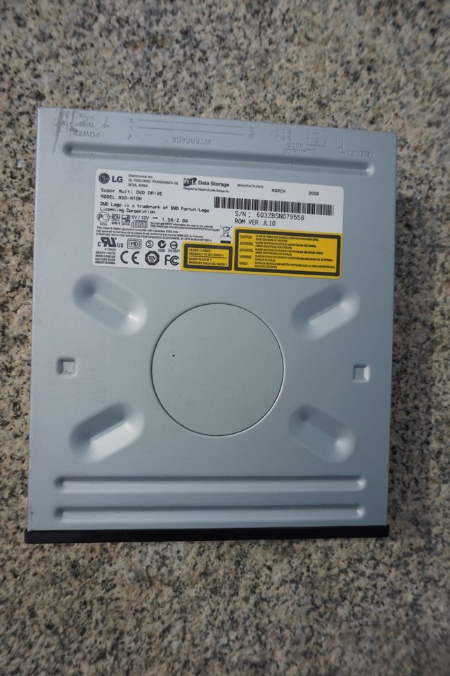 REGRABADORA LG-H DVD-RW INTERNA 24x sobremesa.