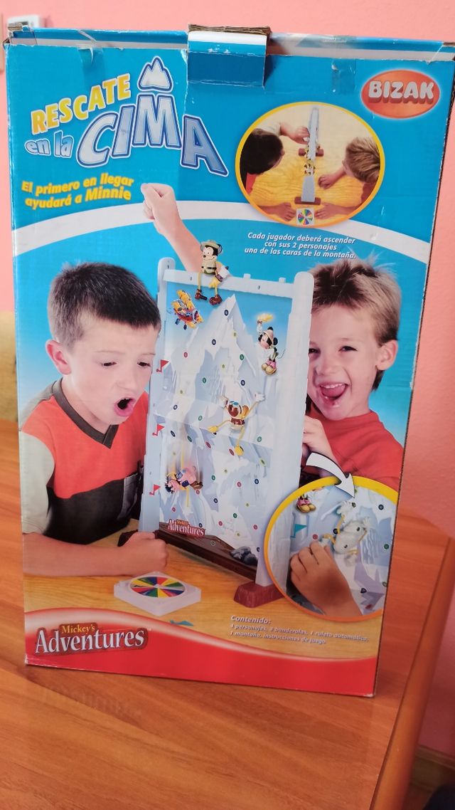 Juego rescate en la cima. 