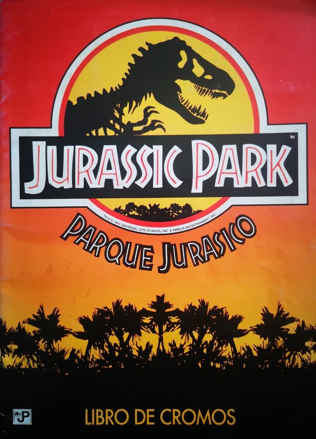Album de cromos Jurassic Park, ediciones Este 1992