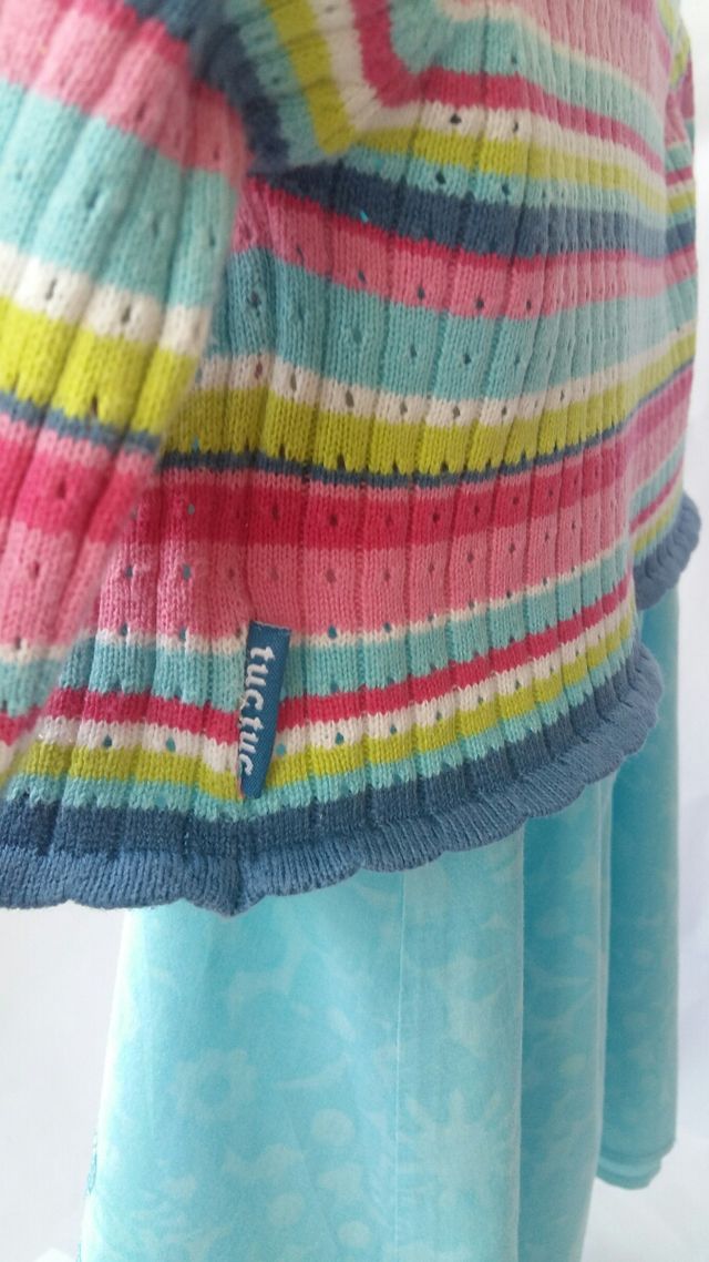 Vestido niña T 4  y chaqueta T 3 Tuc Tuc.