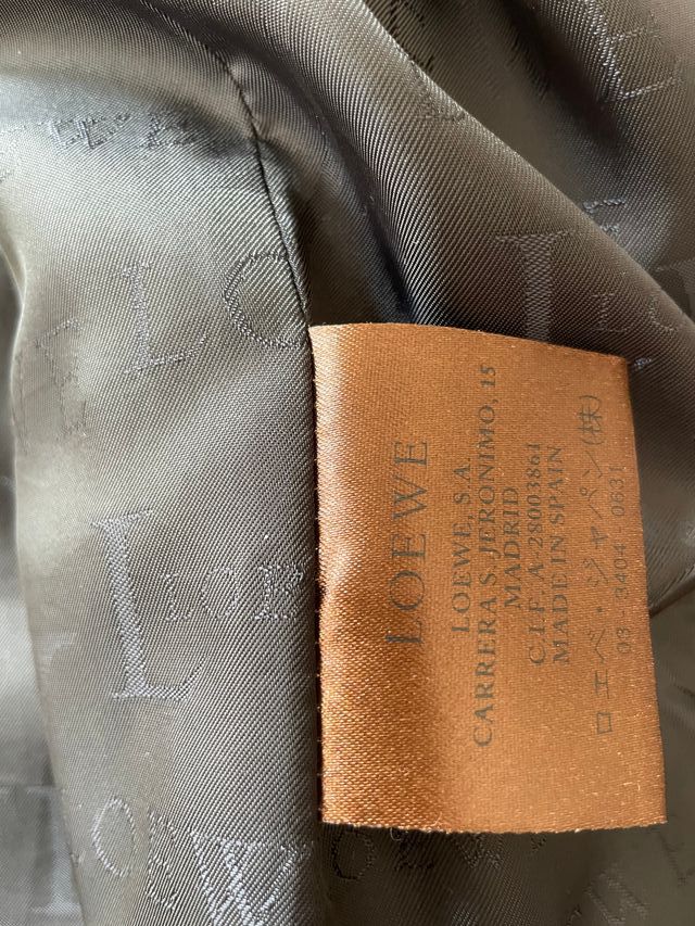 Americana de alta peleteria Loewe