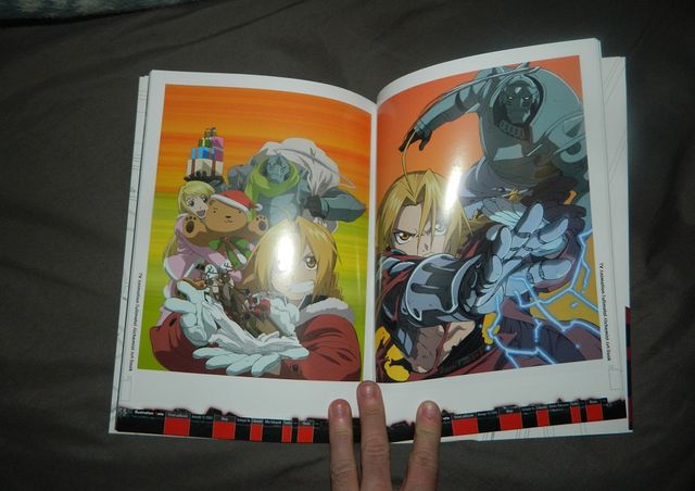 Animation Art Book Fullmetal Archemist, ilustracio