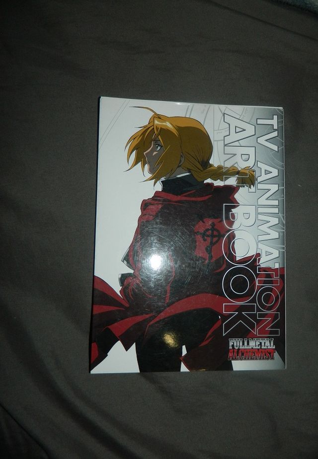 Animation Art Book Fullmetal Archemist, ilustracio
