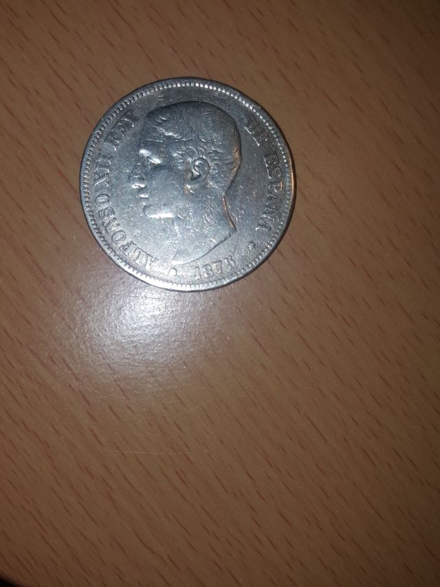 moneda de Alfonso XII
