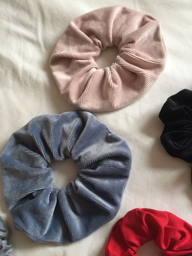 Scrunchies de colores