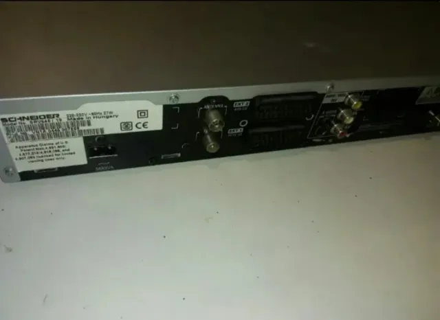 DVD Grabador Reproductor SCHNEIDER