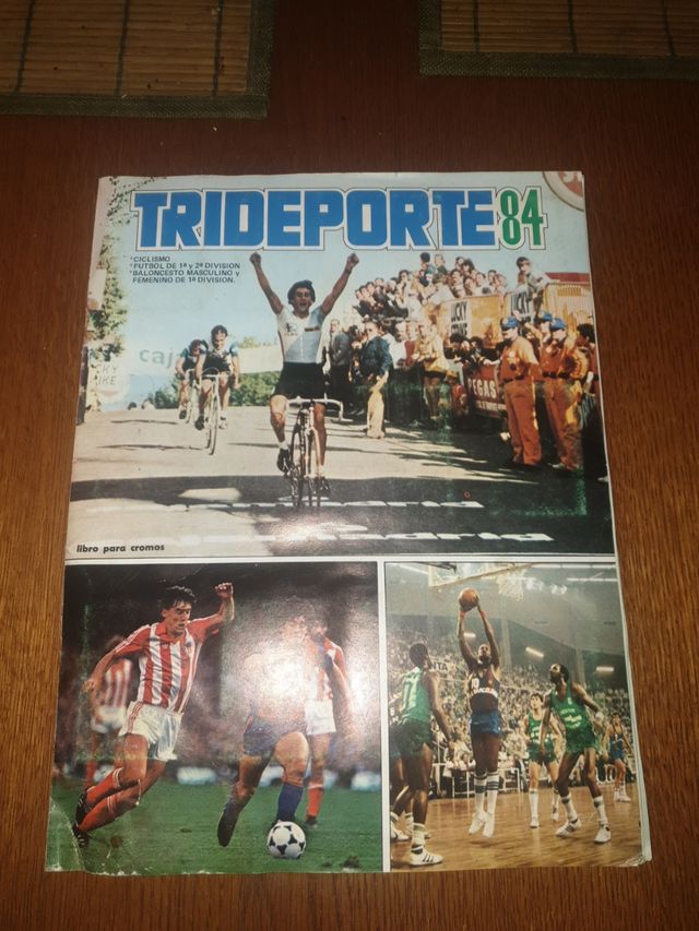 album cromos trideporte 84