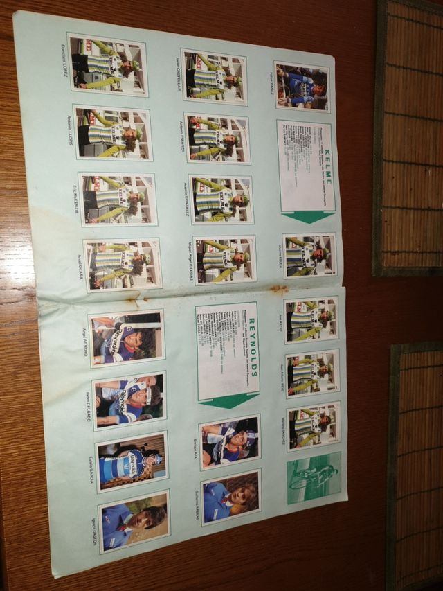 album cromos trideporte 84