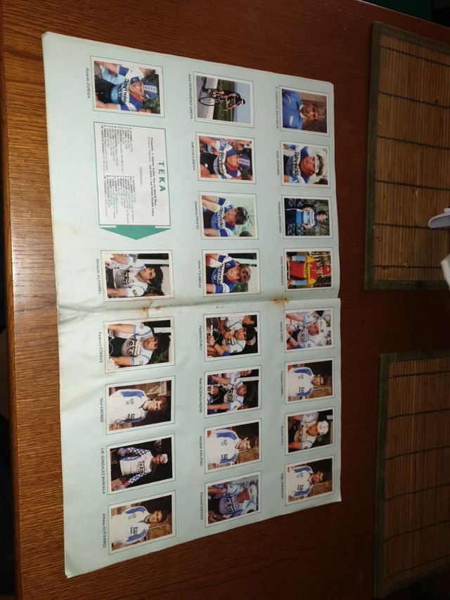 album cromos trideporte 84