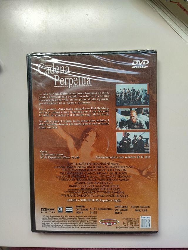 Cadena Perpetua (DVD)