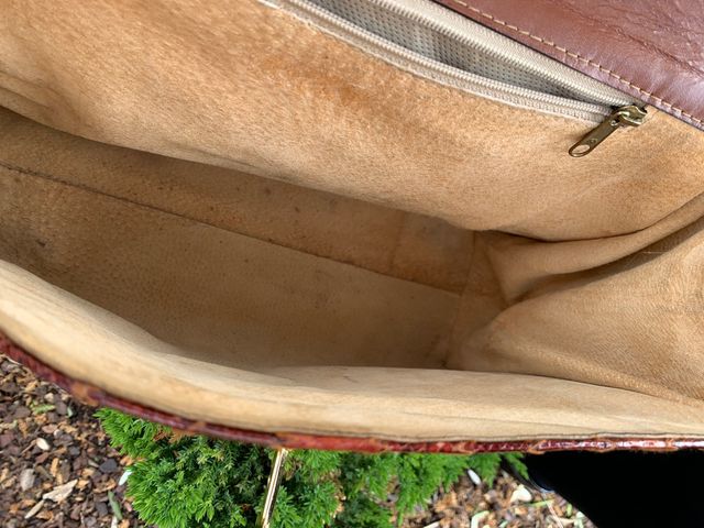 Bolso de mano de serpiente vintage