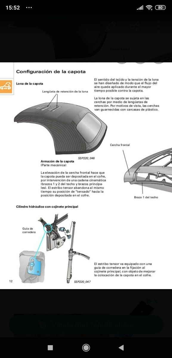 capota audi tt roadster mk1