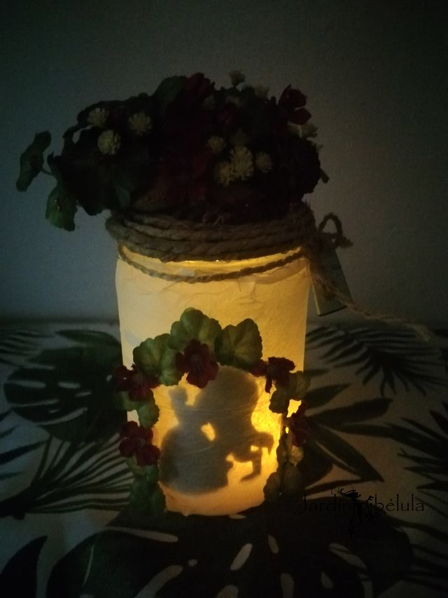 Farolillo La Bella y la Bestia