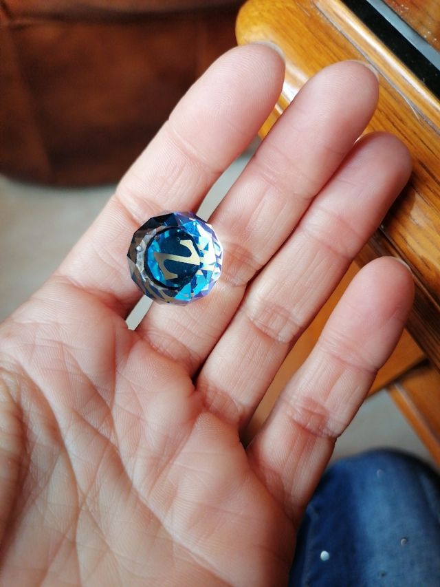 llavero Swarovski con letra Z