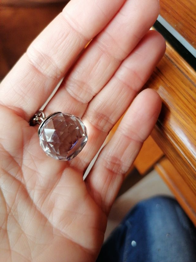 llavero Swarovski con letra Z