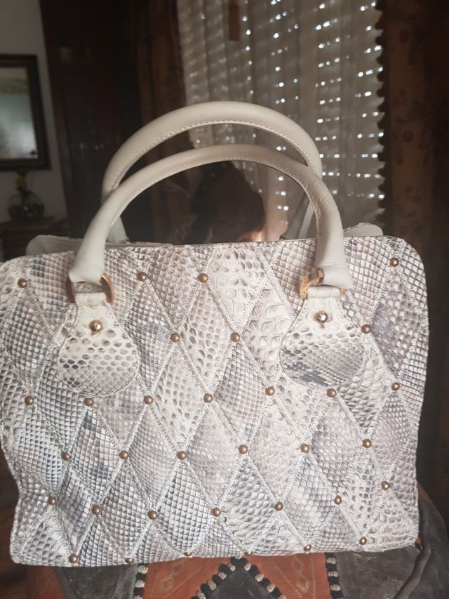 bolso piel natural