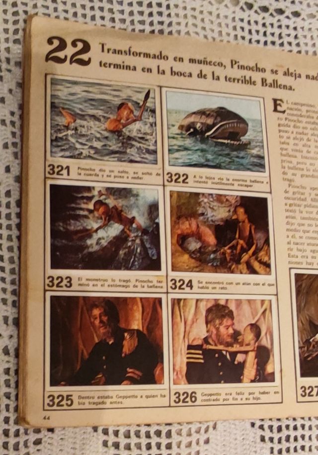 Album Pinocho Completo