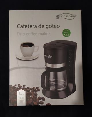 Cafetera goteo 12 tazas de segunda mano por 5 EUR en Sevilla en WALLAPOP
