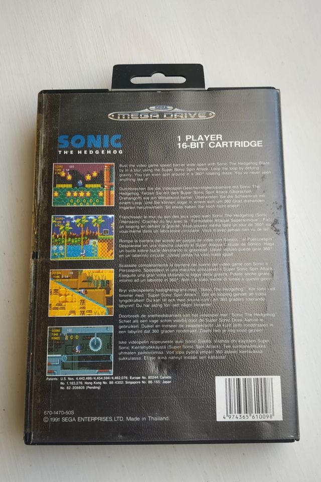 Sonic - Megadrive.