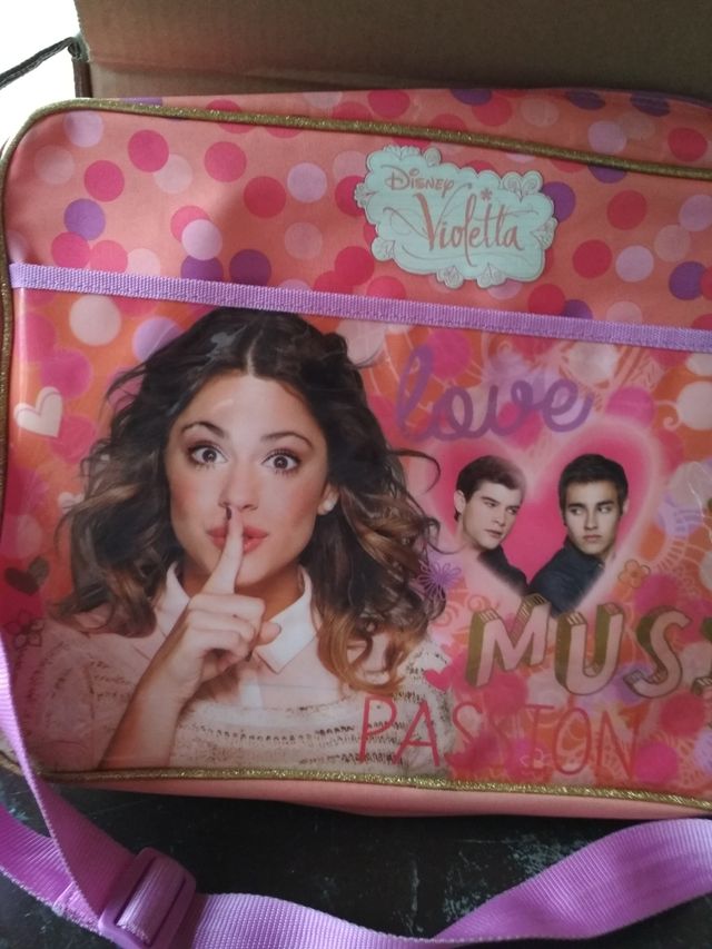 Bolsa de ombro Disney Violetta.