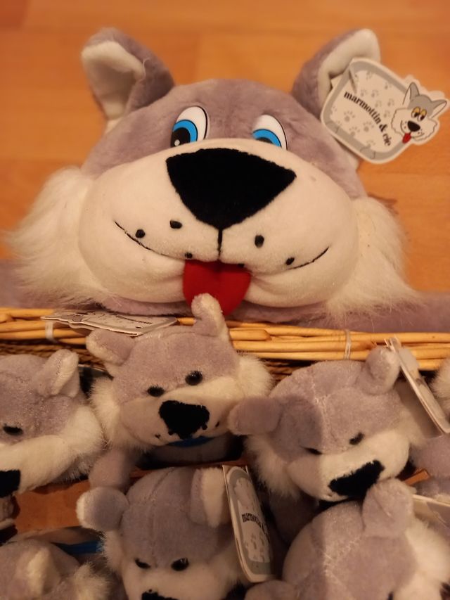 Bandeja infantil mimbre 20 perritos