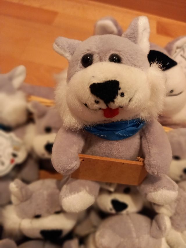 Bandeja infantil mimbre 20 perritos