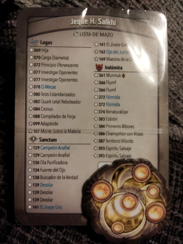 4 mazos Keyforge MM sin abrir