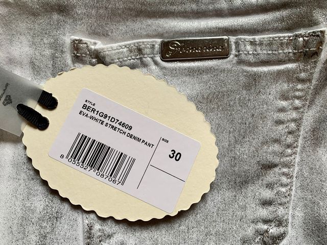 Vaqueros Fornarina Plata Nuevos T.30