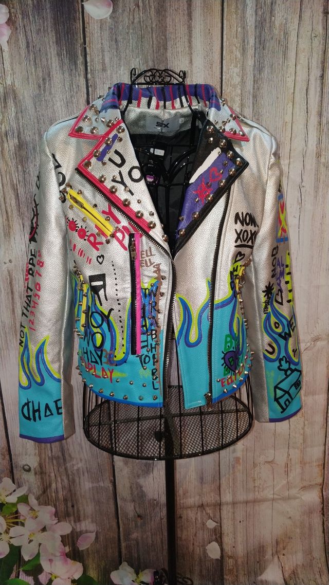 Chaqueta de cuero nueva