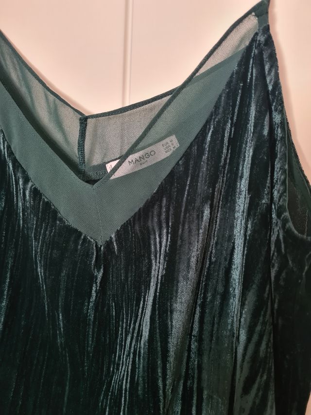 Top lencero terciopelo