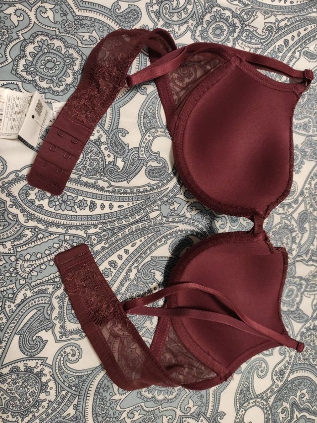 Sujetador plumeti y encaje nuevo Women'Secret