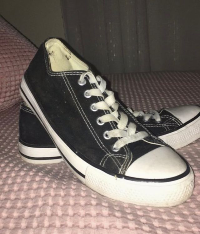 Zapatillas converse negras