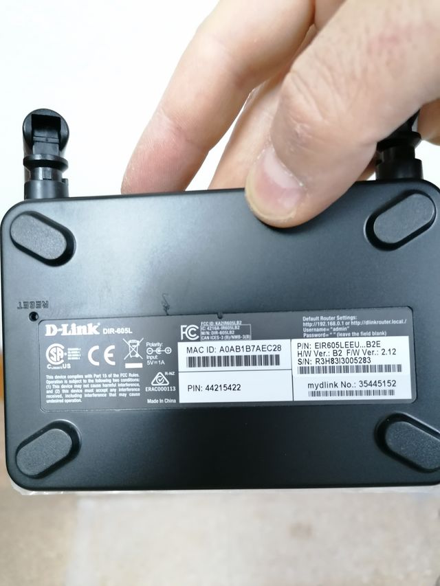 Interruttore DLINK DIR-605L