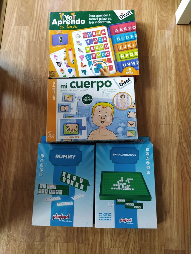 Set de juegos educativos