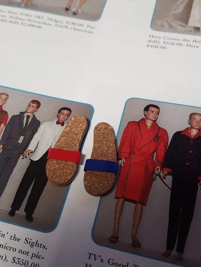 SANDALIAS ORIGINALES DE KEN VINTAGE