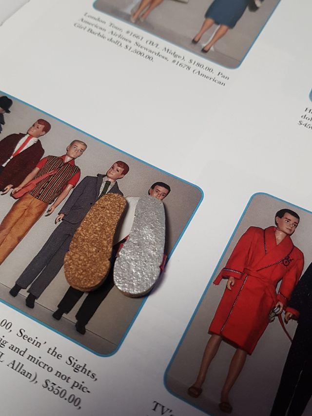 SANDALIAS ORIGINALES DE KEN VINTAGE