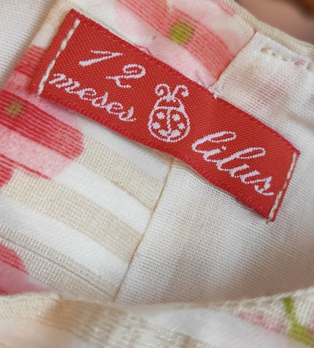 Vestido ceremonia 12 meses marca Lilus