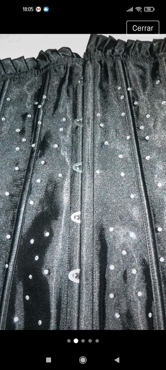 2 corsé  fiesta  negro y rojo