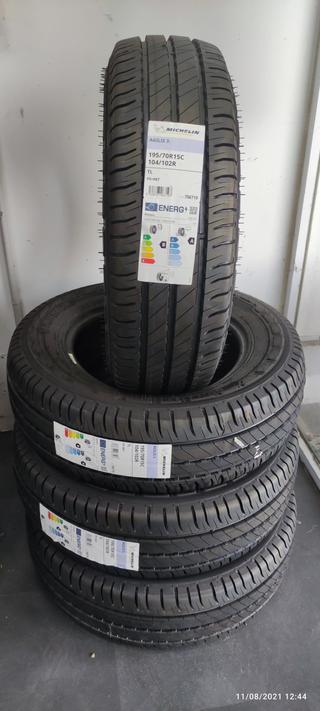 NEUMÁTICOS BARATOS 195/70/15C MICHELIN EN MADRID