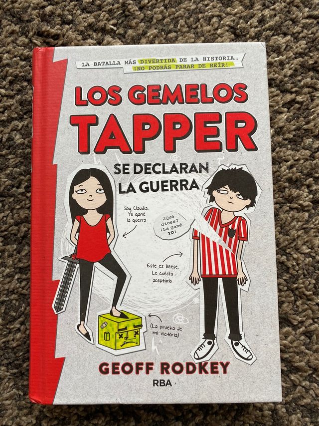 Libro 'Los gemelos Tapper se declaran la guerra'