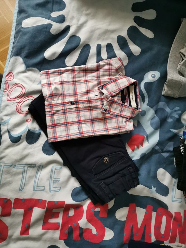 camisa Gant, pantalones Massimo Dutti y más,T 6