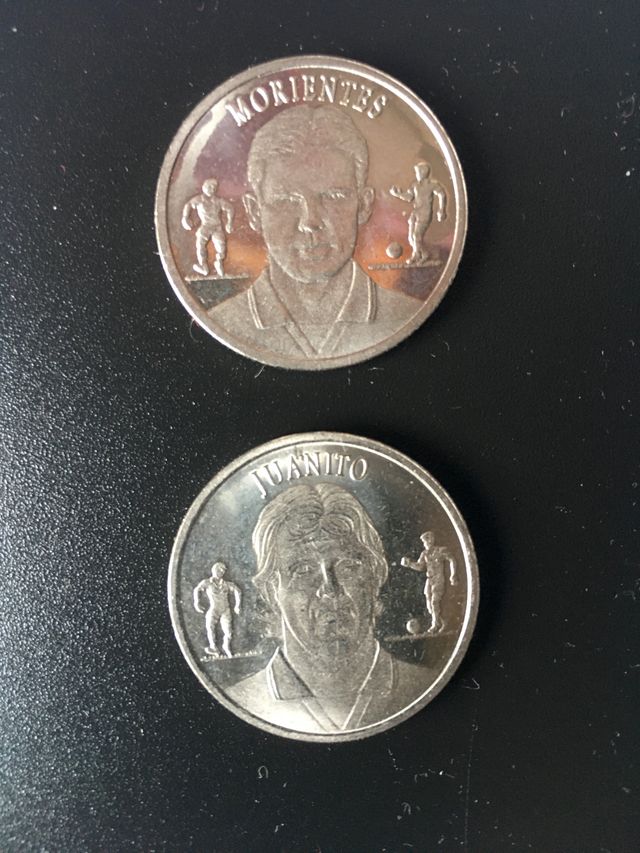 11 Monedas del Real Madrid 1902-2000