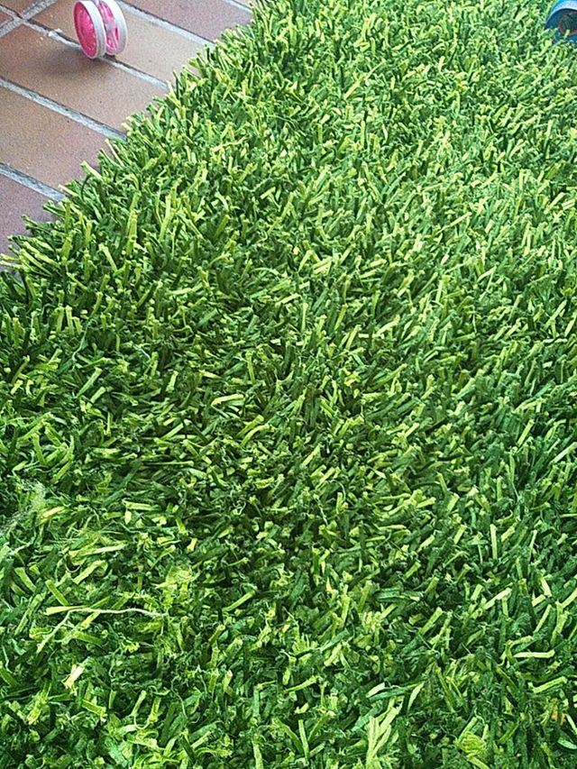 Alfombra ideal para simular un jardín de segunda mano por 40 € en