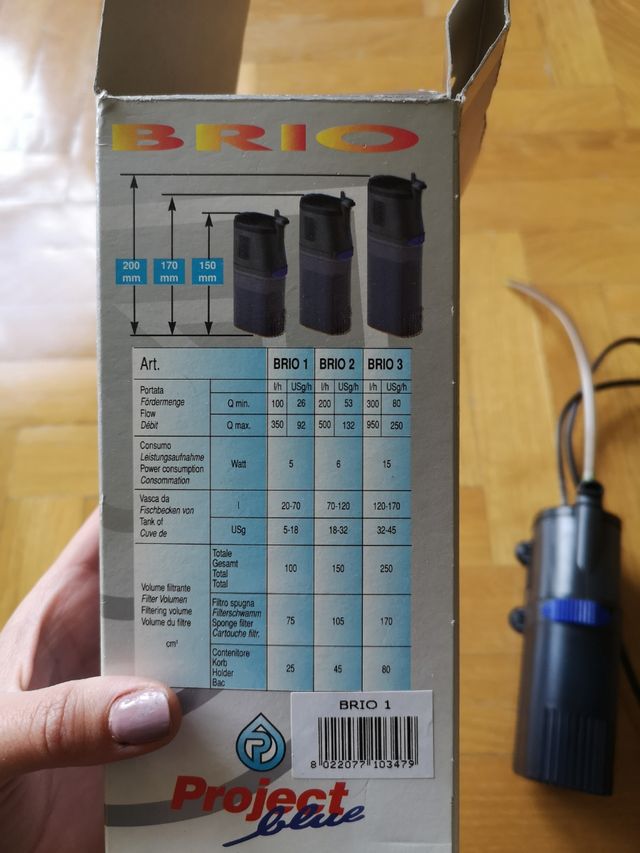 filtro acuario Project