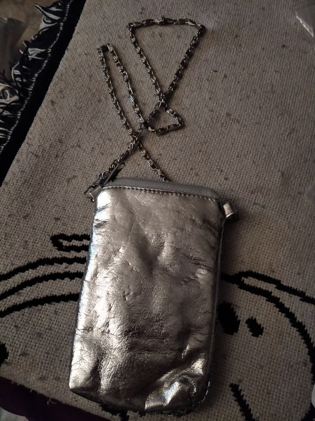 portamonete vintage con catena