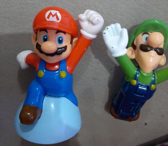 super mario bross y luiji