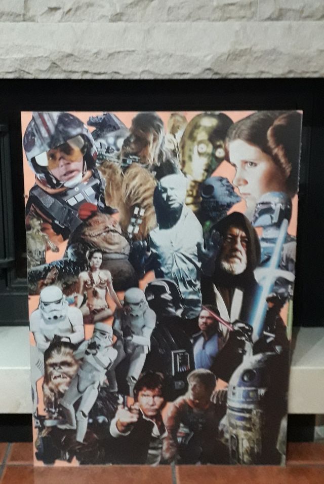 Poster/ collage de Star Wars