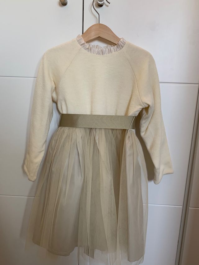 Vestido ceremonia Niña Talla 6-7