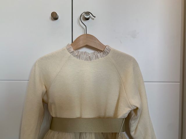 Vestido ceremonia Niña Talla 6-7