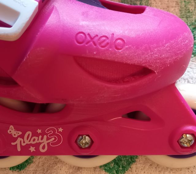 Pattini estensibili da bambina Decathlon taglia 28/30